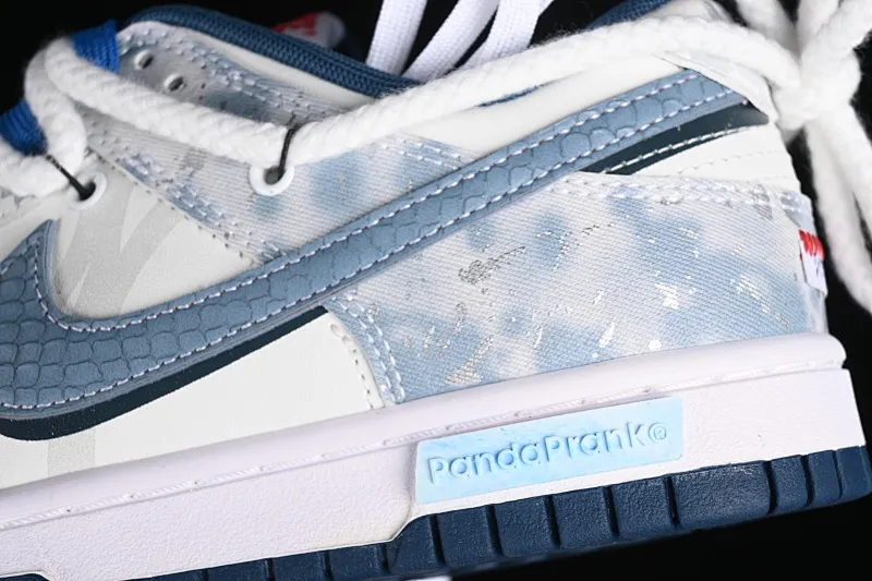 All Categories Nk SB Dunk Series Nk SB Dunk Low Low-top casual sneakers Nk Dunk Low Panda Prank Wave Fisherman-Silver Sea Blue Shark Low-top casual sneakers DD1391-400